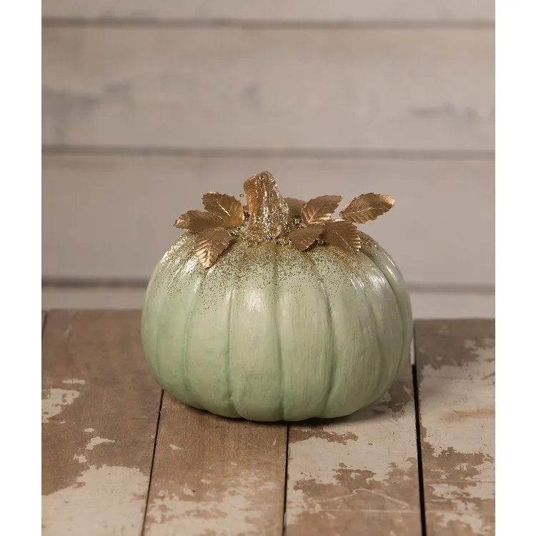 Elegant Green Pumpkin