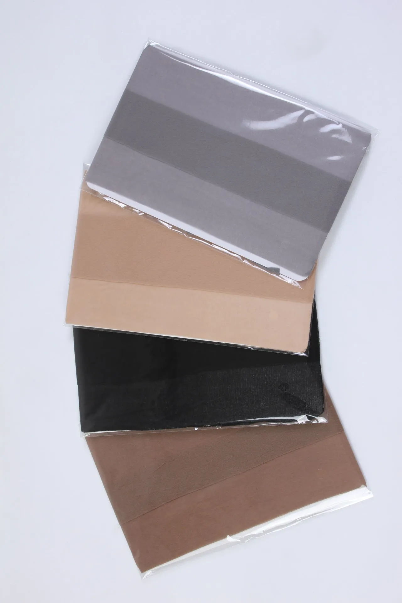 ELEGANT UP Assorted Colors Ultra Sheer 10 Denier Matte Finish Pantyhose- 4 PACK