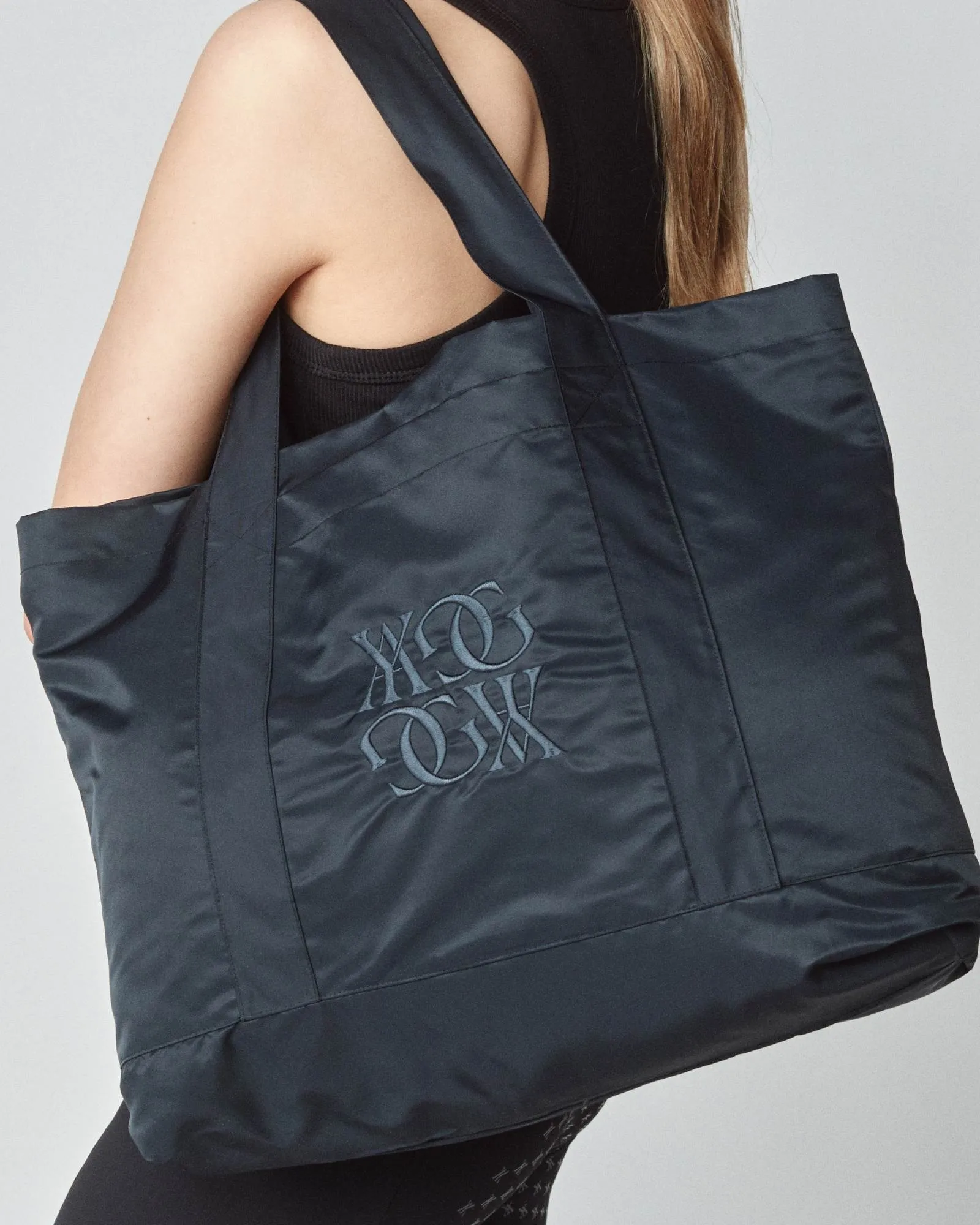 Embroidered Bag Black