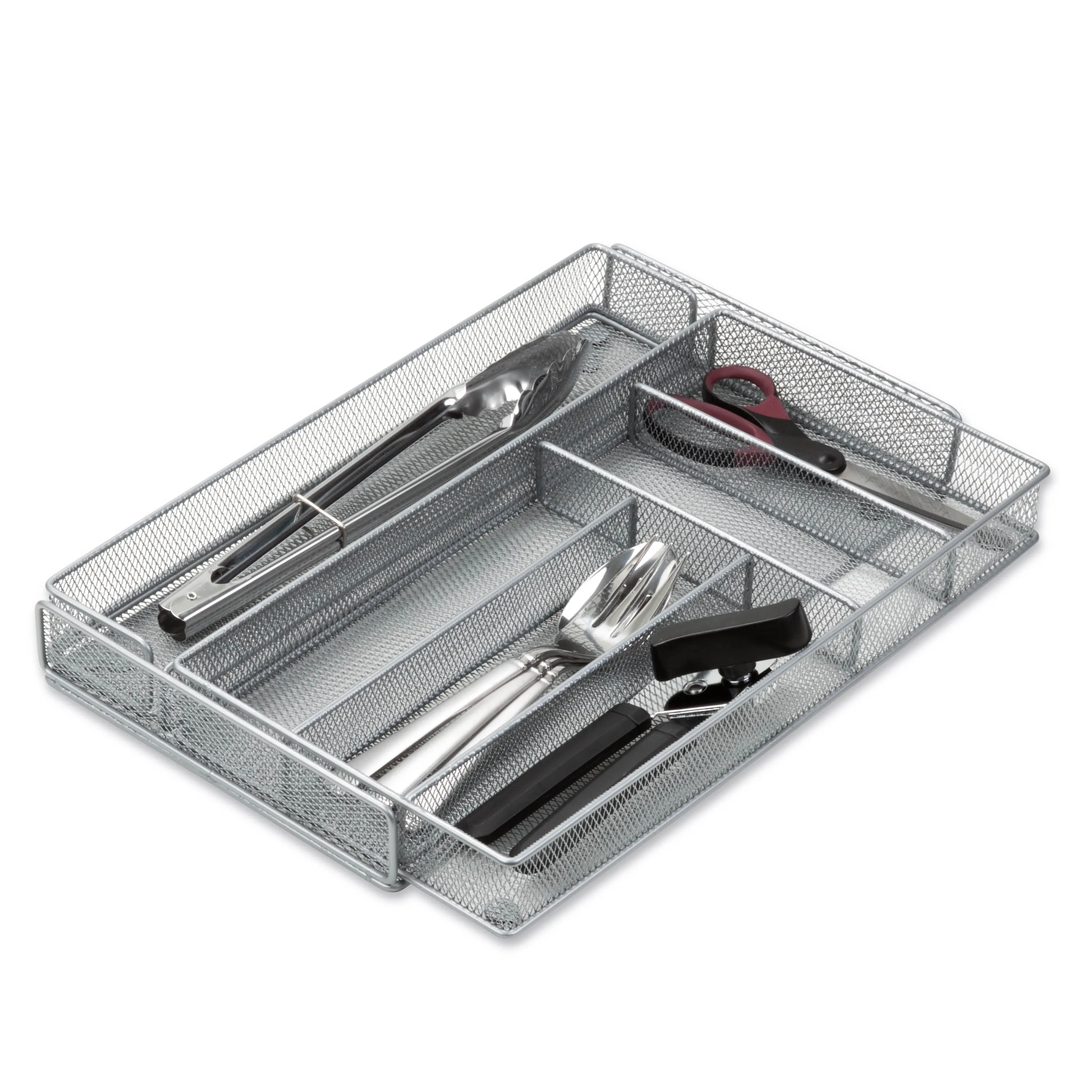 Expandable Mesh Cutlery Tray