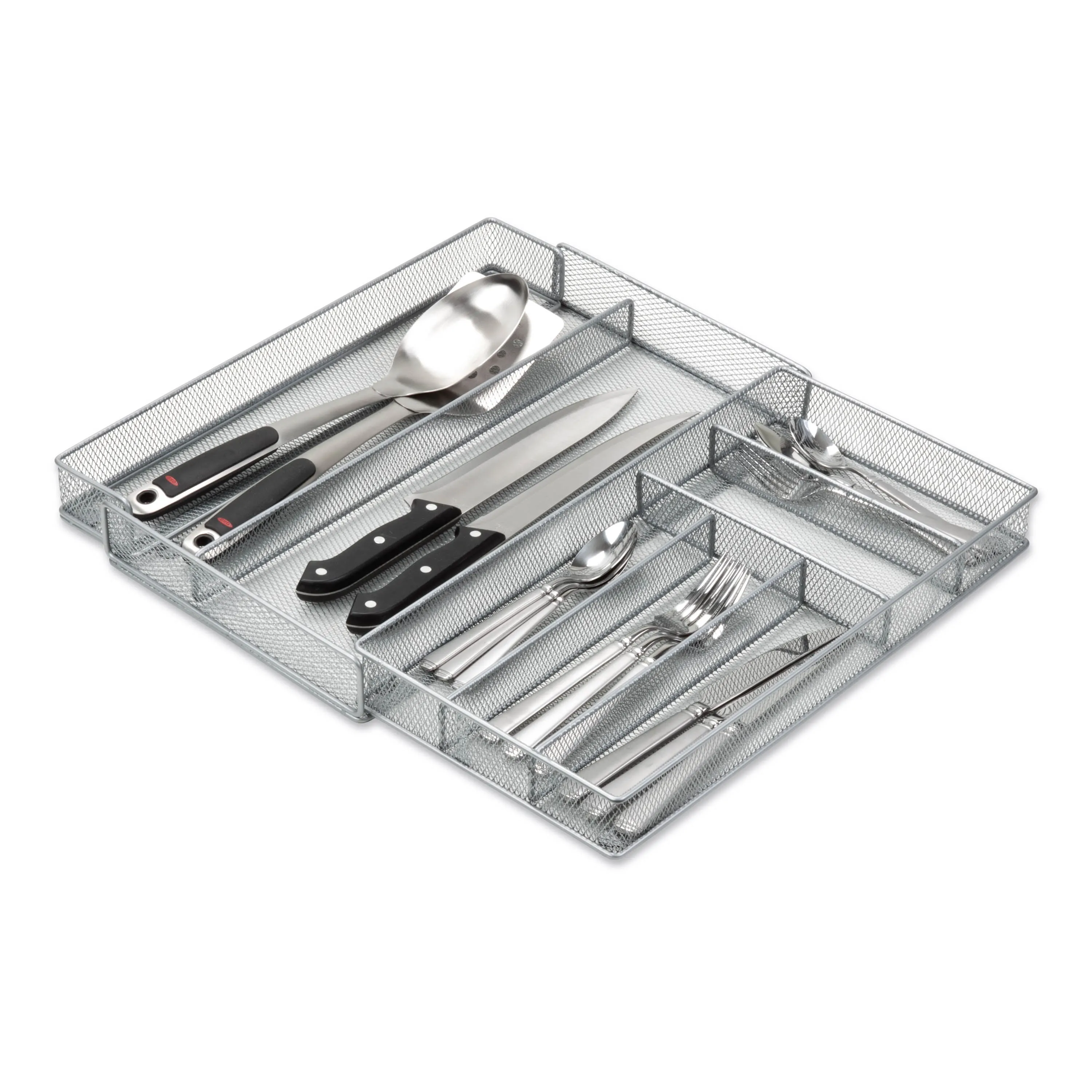 Expandable Mesh Cutlery Tray