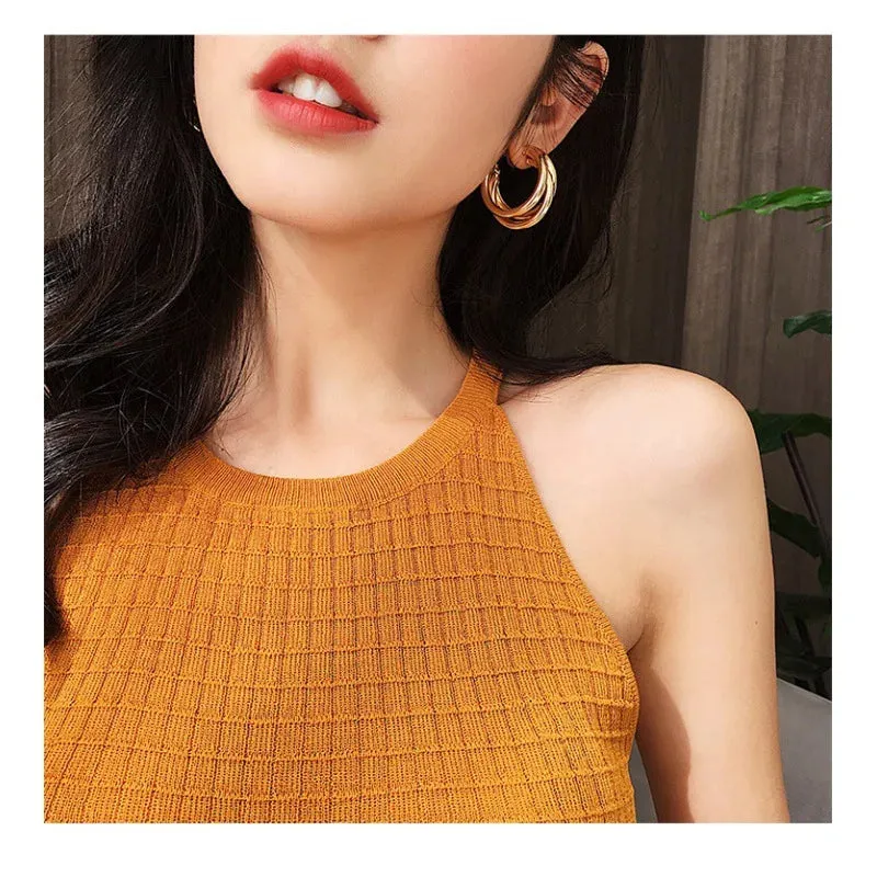 Fashion Korean Metal Elegant Hoop Earring Woman 2022 New Vintage Geometric Statement Earrings Jewelry Brincos Gift