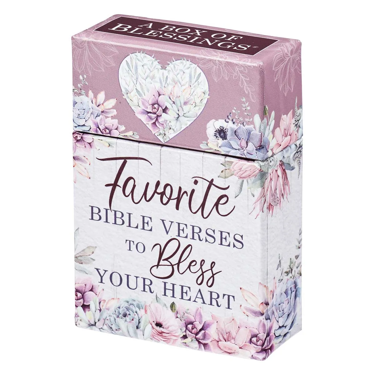 Favorite Bible Verses To Bless The Heart (Boxed Cards)