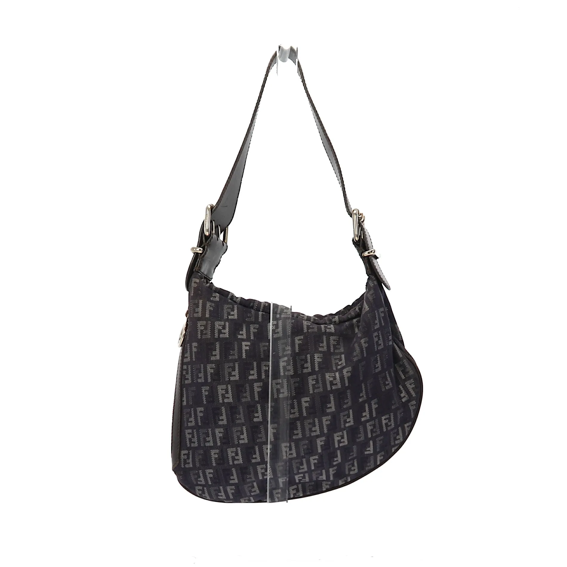 FENDI Shoulder Bag in Blue Fabric