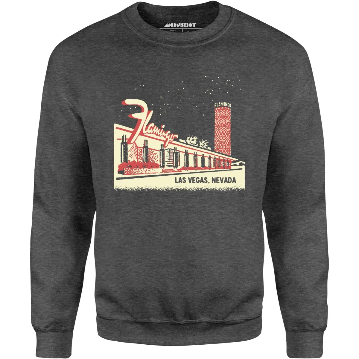 Flamingo Hotel Retro Vintage Las Vegas - Unisex Sweatshirt