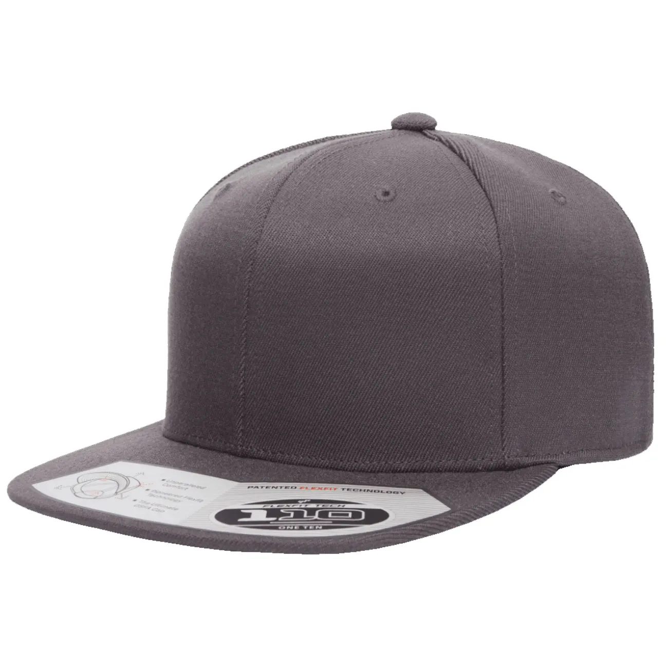 Flexfit 110 Premium Solid Adjustable Snapback