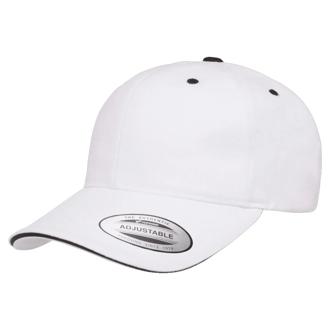 Flexfit Brushed Cotton Sandwich Visor Hat