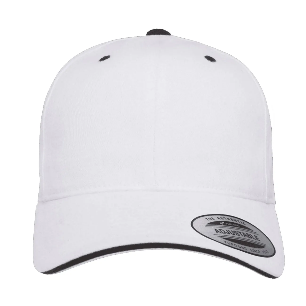 Flexfit Brushed Cotton Sandwich Visor Hat