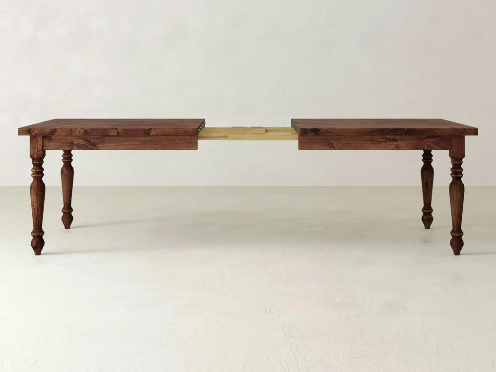 French Country Expandable Dining Table