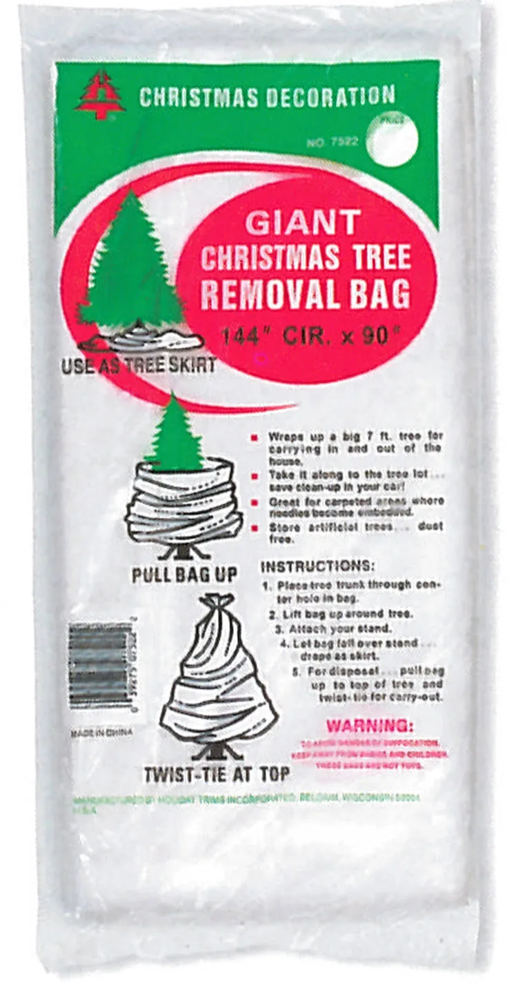 Giant Christmas Tree Removal Bag