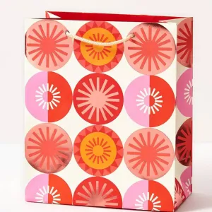 Gift Bag Medium - Abstract Suns