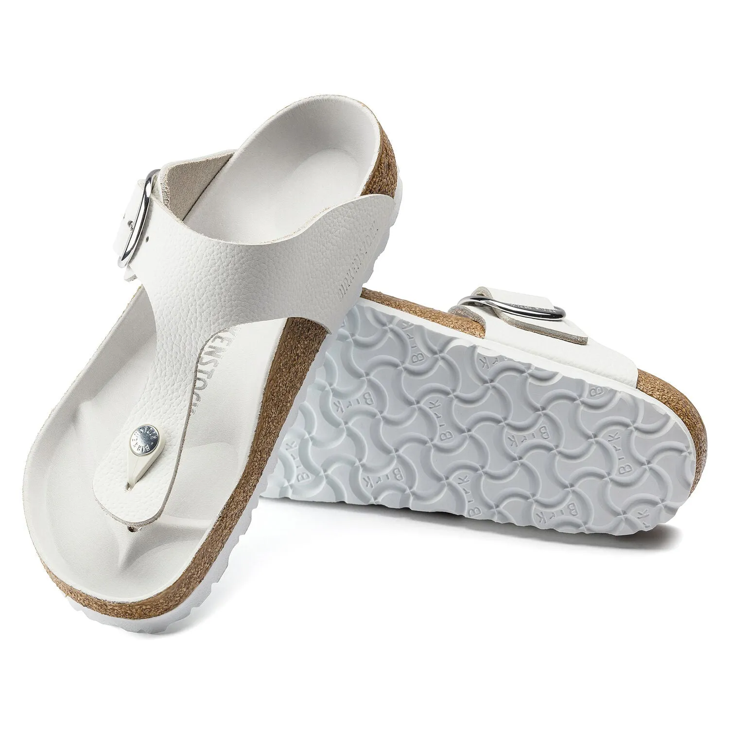 Gizeh Big Buckle : White