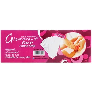 GLAMOROUS FACE COTTON STRIP 50SHEETS