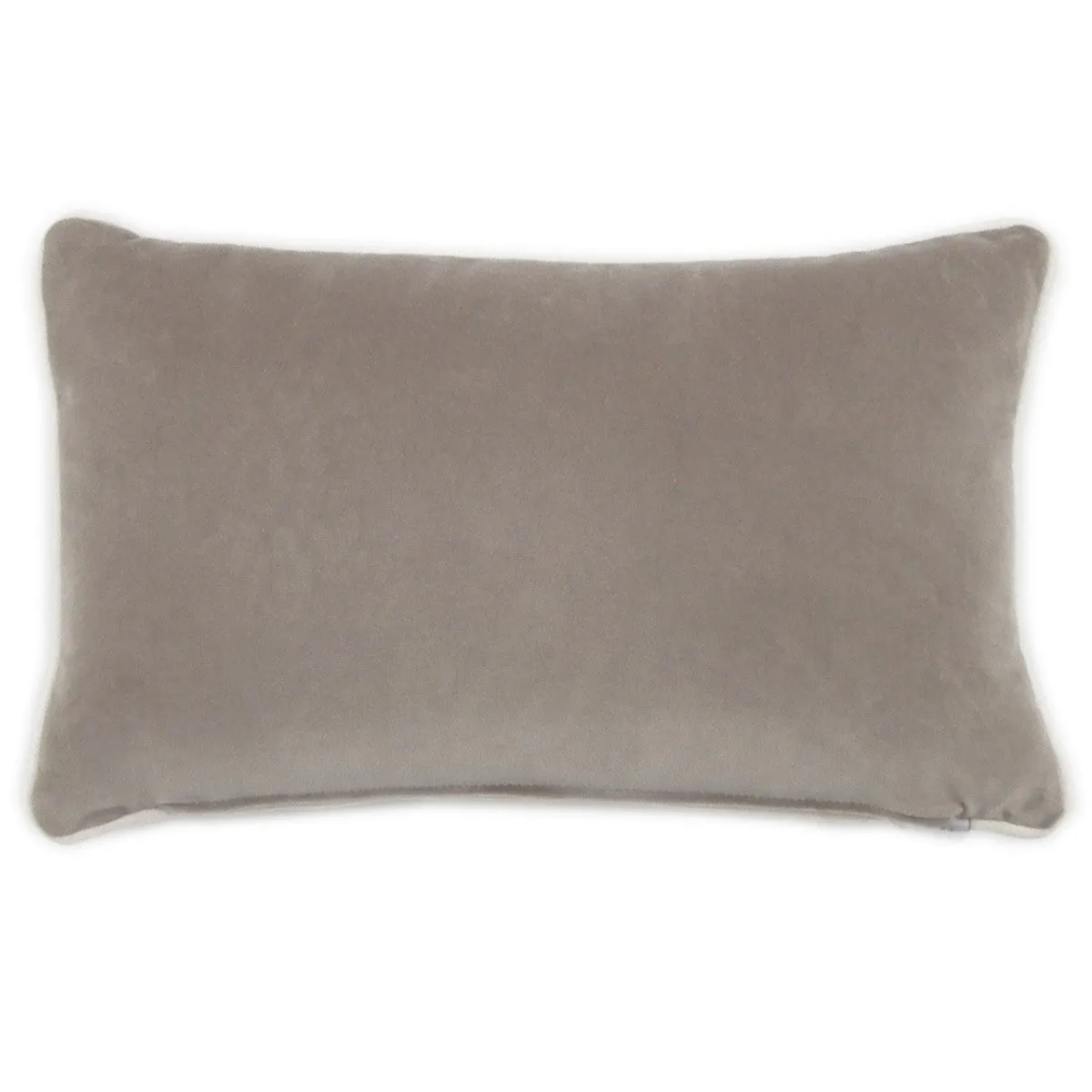 GLAMOROUS GREY BANDE' CUSHION 28x48