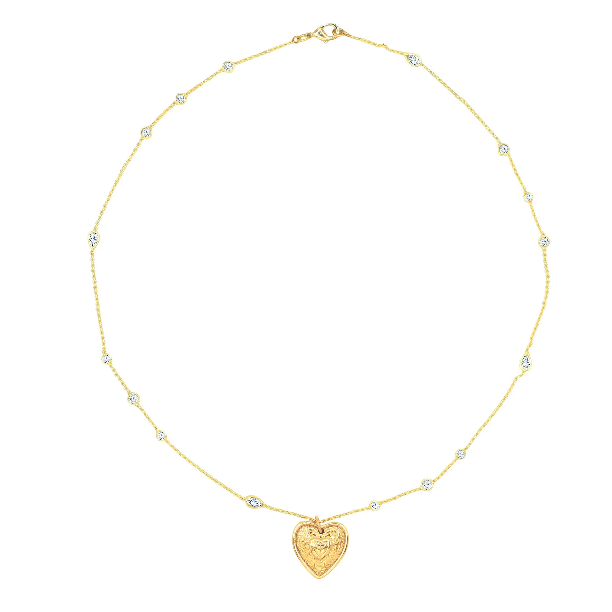 Glamorous Heart Necklace