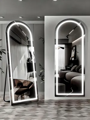 Glamorous LED Standing Mirror