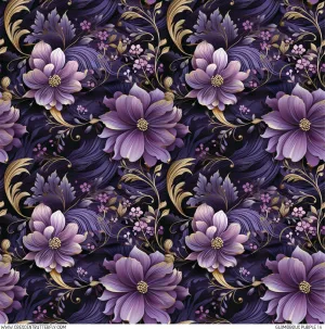 Glamorous Purple 14 Printed Vinyl Sheet/Wrap