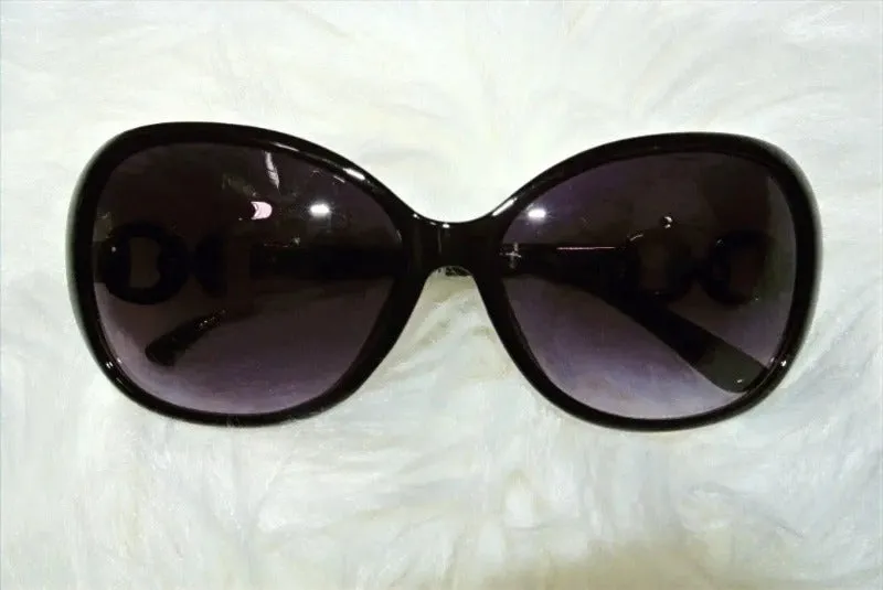 Glamorous Round Chain-Link Sunglasses