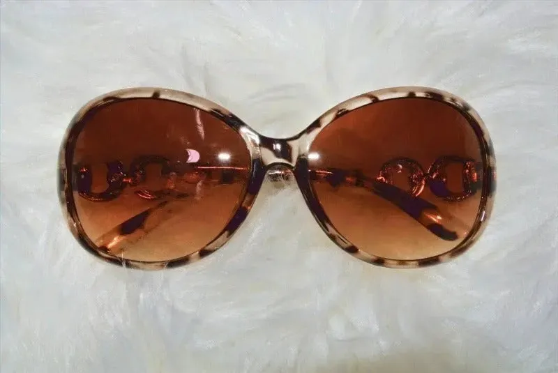 Glamorous Round Chain-Link Sunglasses