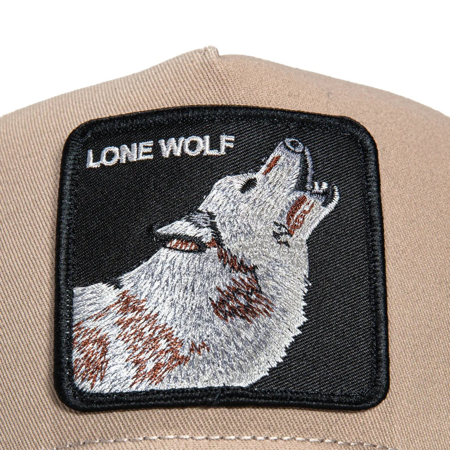 Goorin Bros The Lone Wolf Adjustable Trucker Hat - Khaki