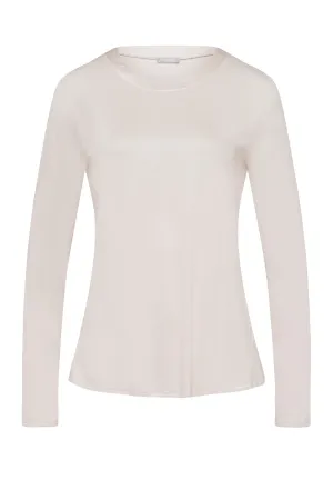 Grand Central Silk Trim Relaxed Top | Moonlight 77381-1233