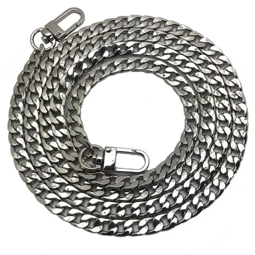 Gunmetal Chain Bag Strap