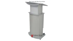 Height Adjustable Podium Aluminum Motorized - FREE SHIPPING!