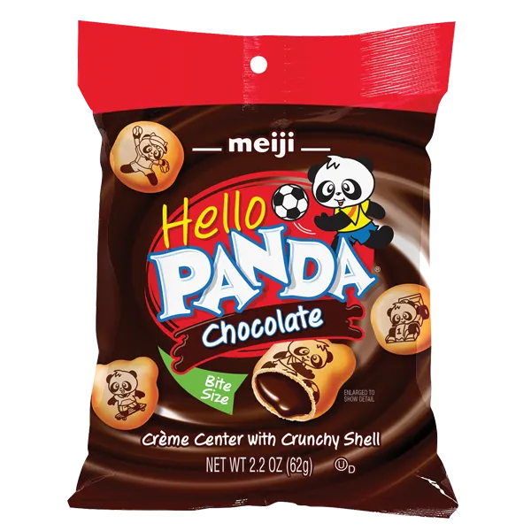 Hello Panda Chocolate 2.2oz Peg Bag