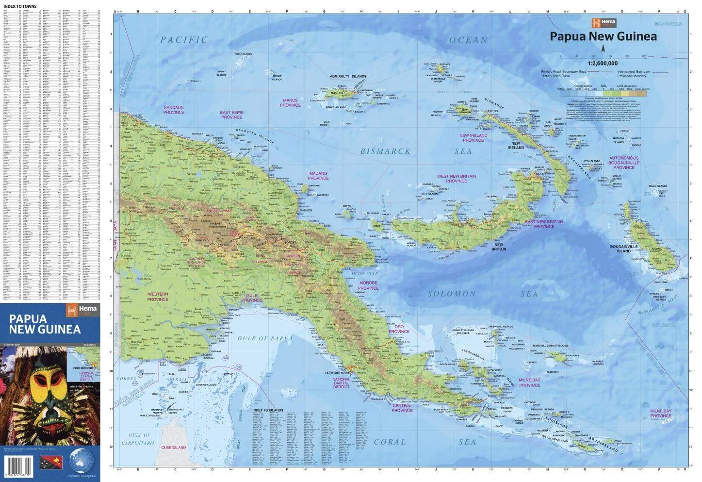 Hema Papua New Guinea Map