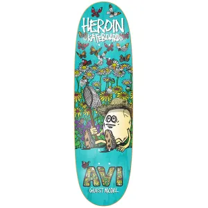 Heroin Skateboards Avi Guest Egg Skateboard Deck - 8.88 (Assorted Stains)