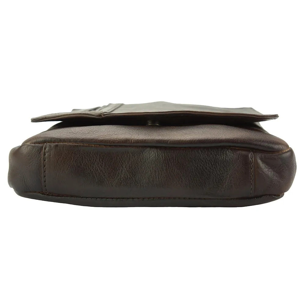 Igor Messenger Flap leather bag