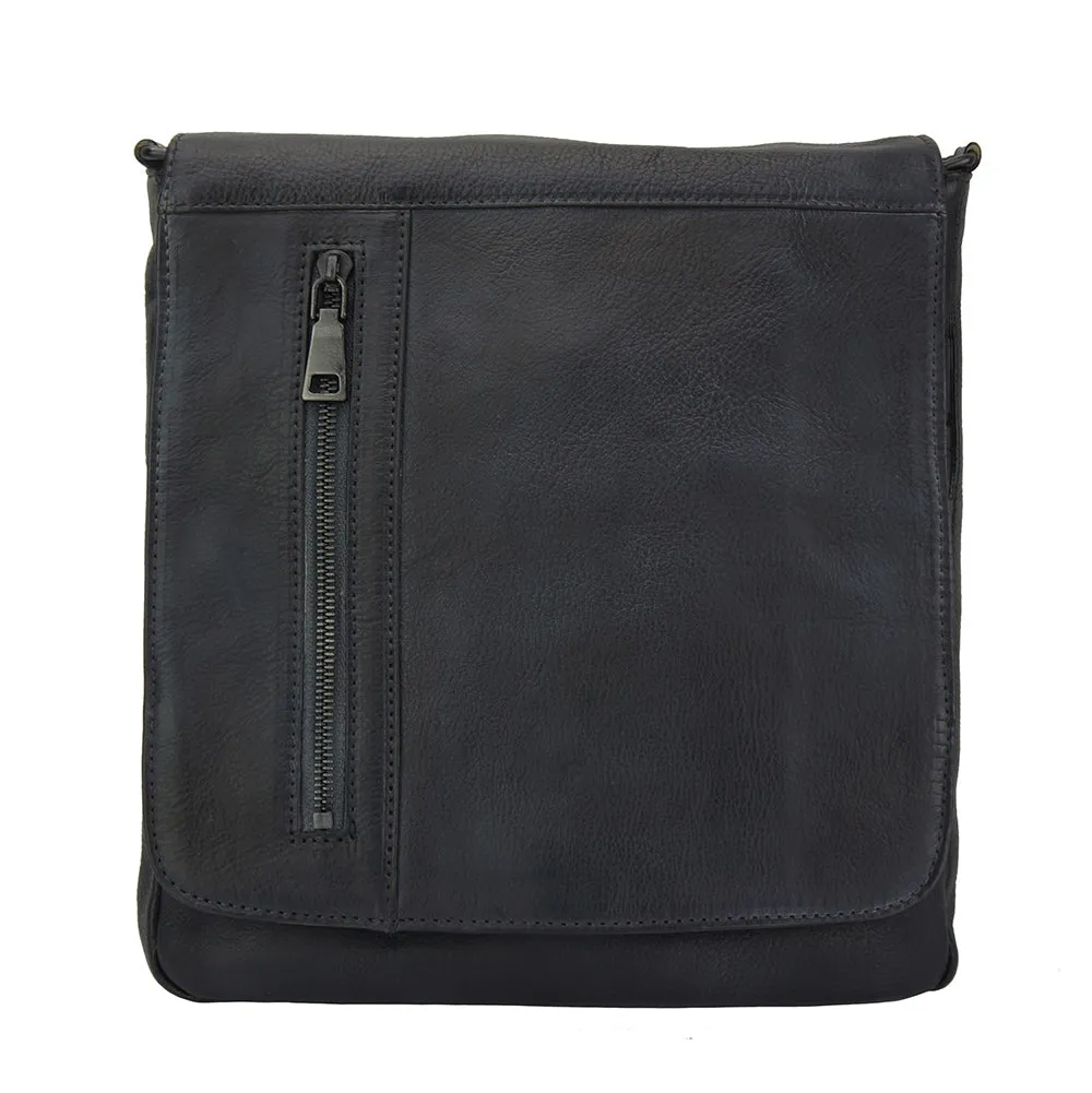 Igor Messenger Flap leather bag