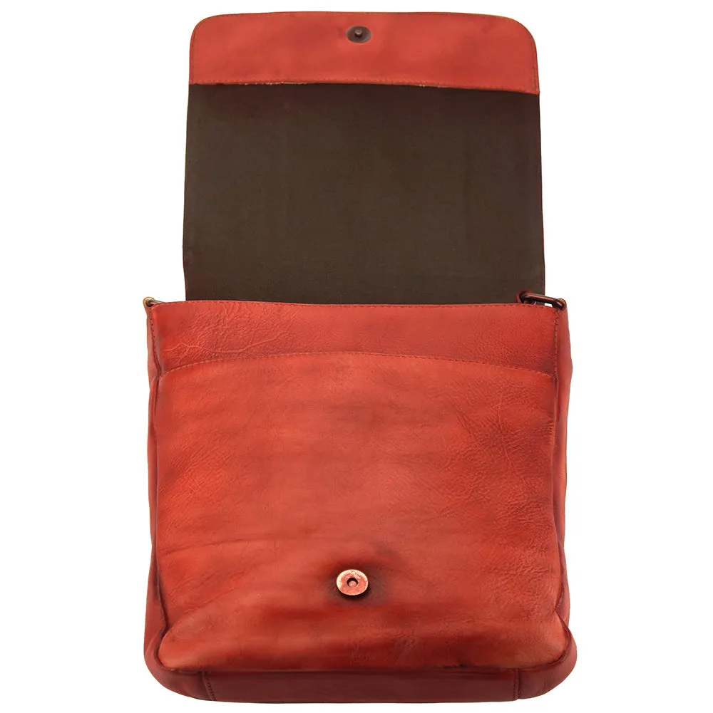 Igor Messenger Flap leather bag