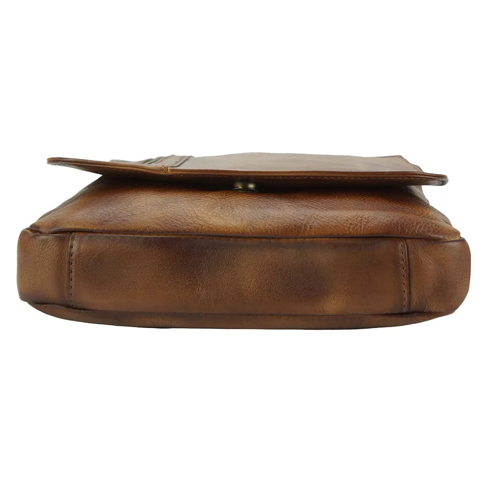 Igor Messenger Flap leather bag