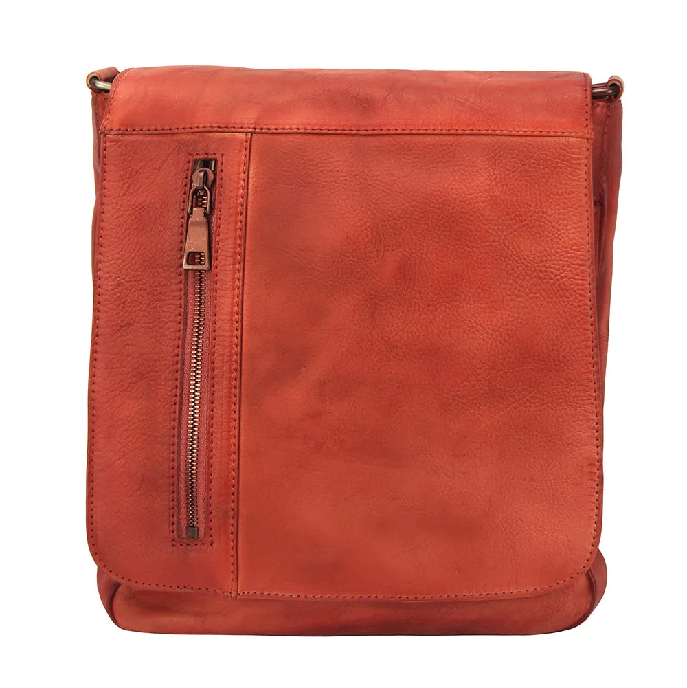 Igor Messenger Flap leather bag