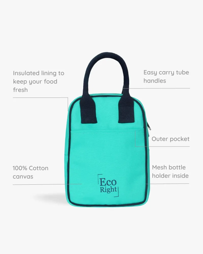 Insulated Lunch Bag - Aqua