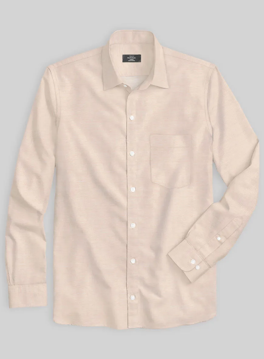 Italian Lombardo Beige Shirt