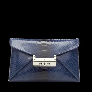 Jacqueline blue afrika silver bag