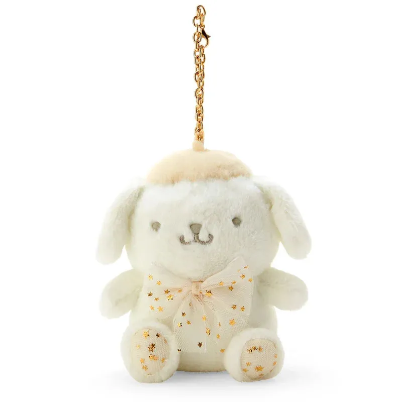 Japan Sanrio - Pompompurin Plush Keychain (White)