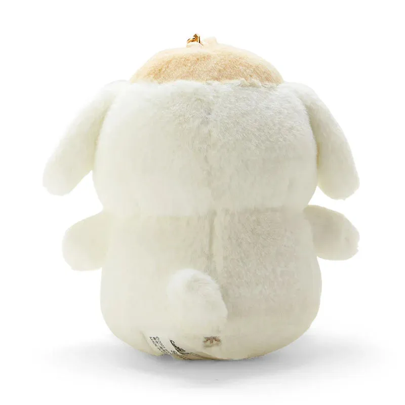 Japan Sanrio - Pompompurin Plush Keychain (White)