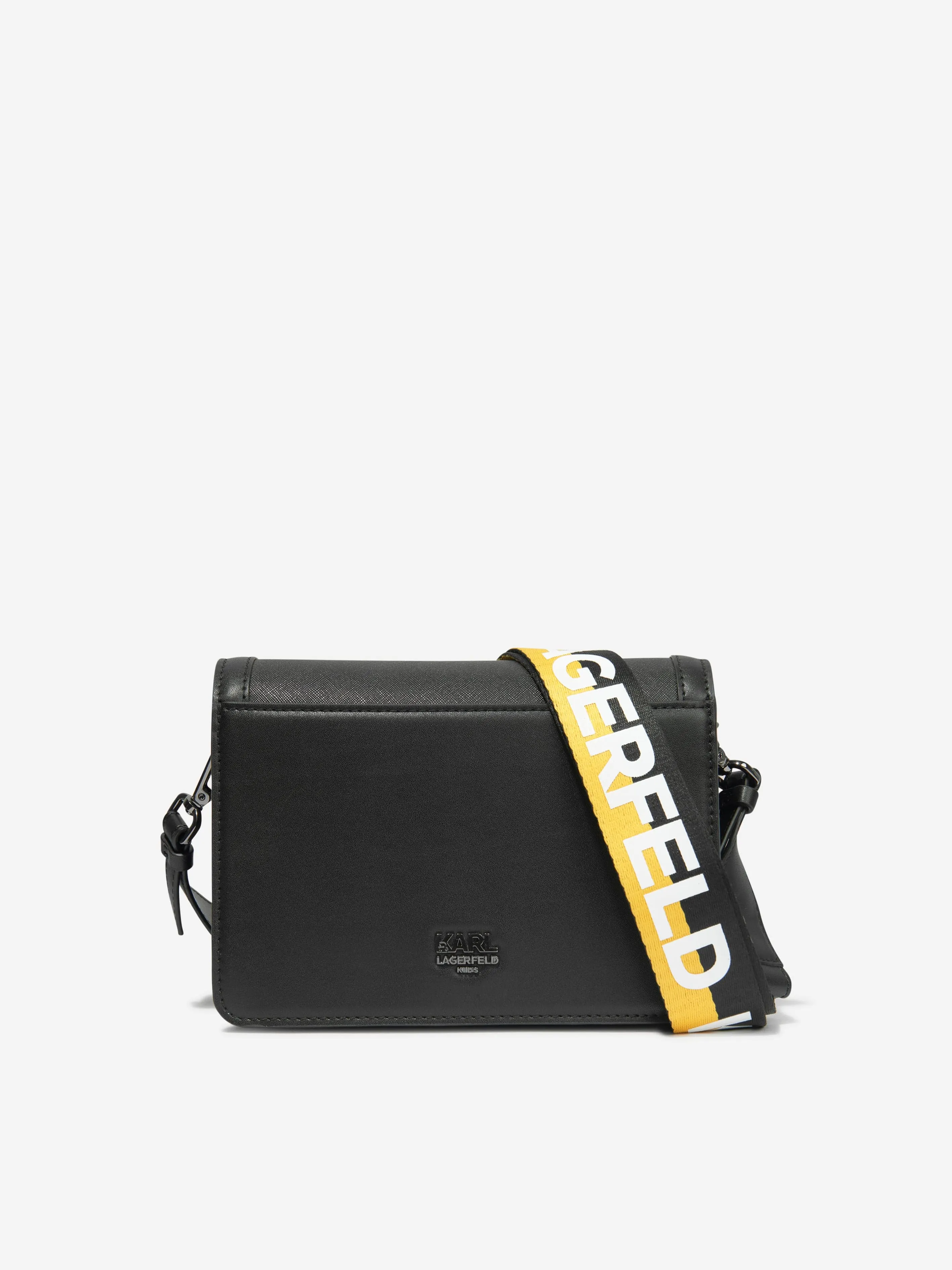 Karl Lagerfeld Girls Logo Handle Bag in Black