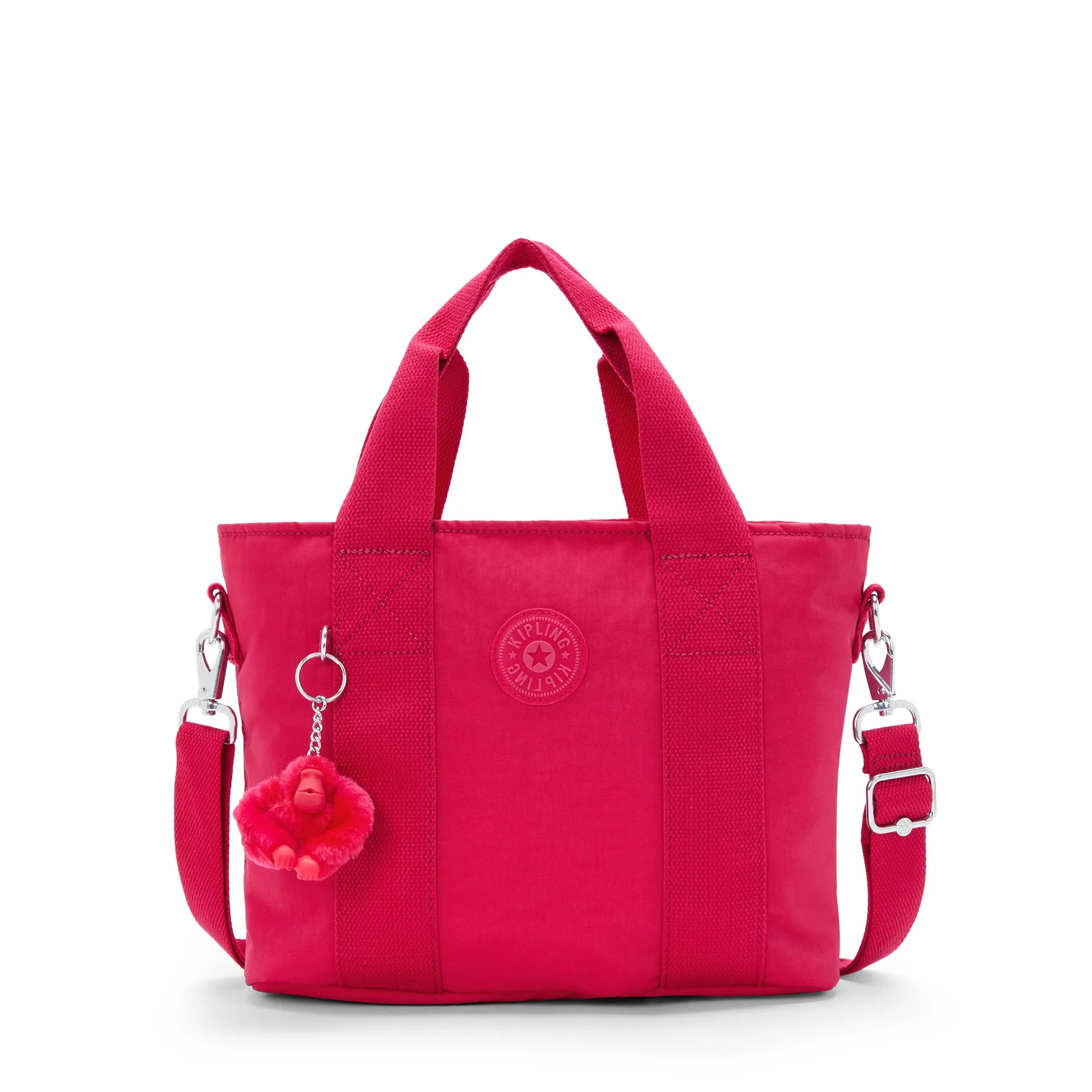 Kipling Minta M Confetti Pink Medium Tote Bag C2I7725-T73