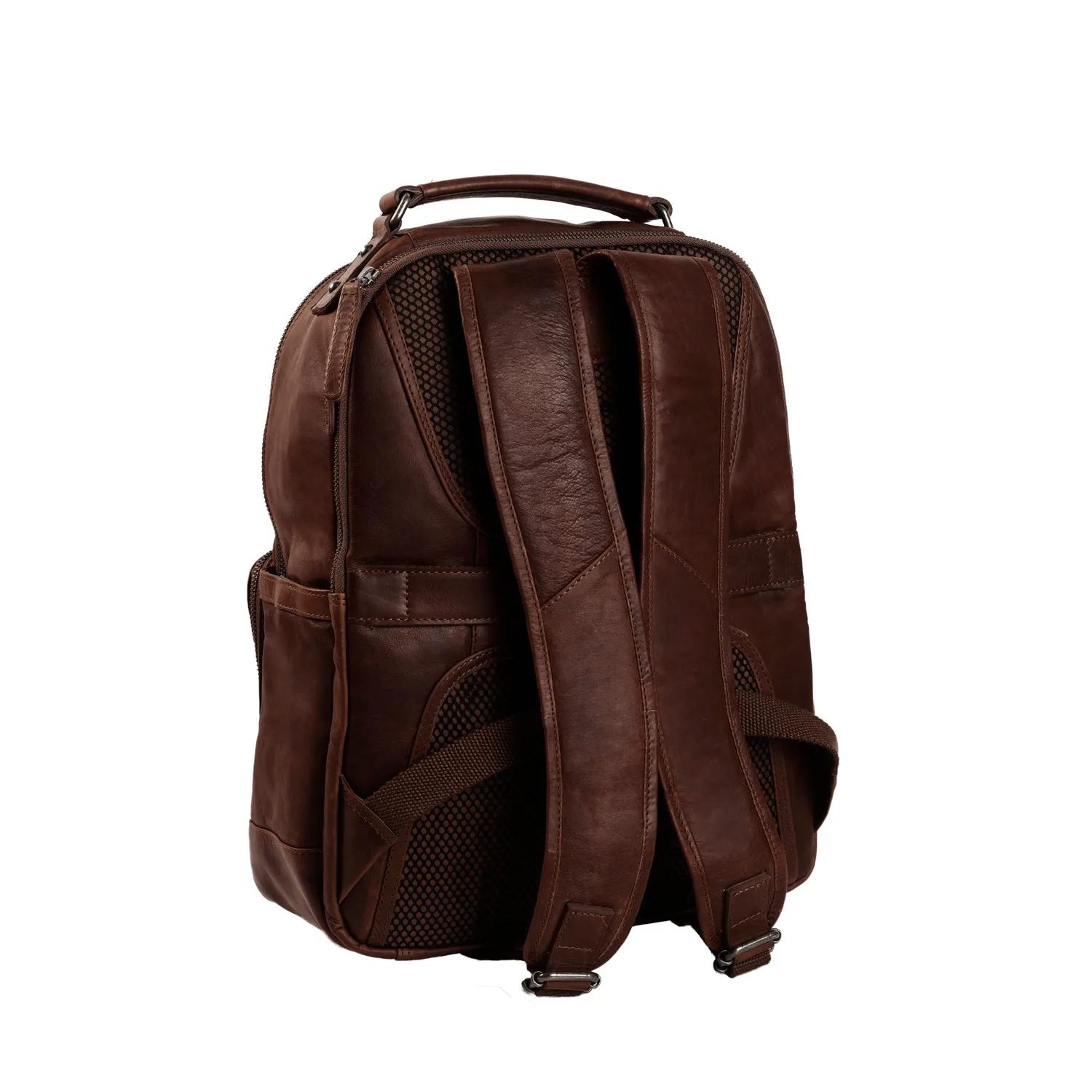 Leather Backpack - The Chesterfield Brand Austin Brown