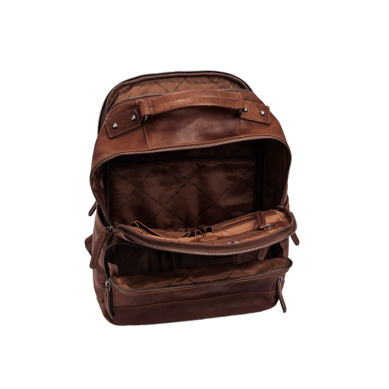 Leather Backpack - The Chesterfield Brand Austin Brown