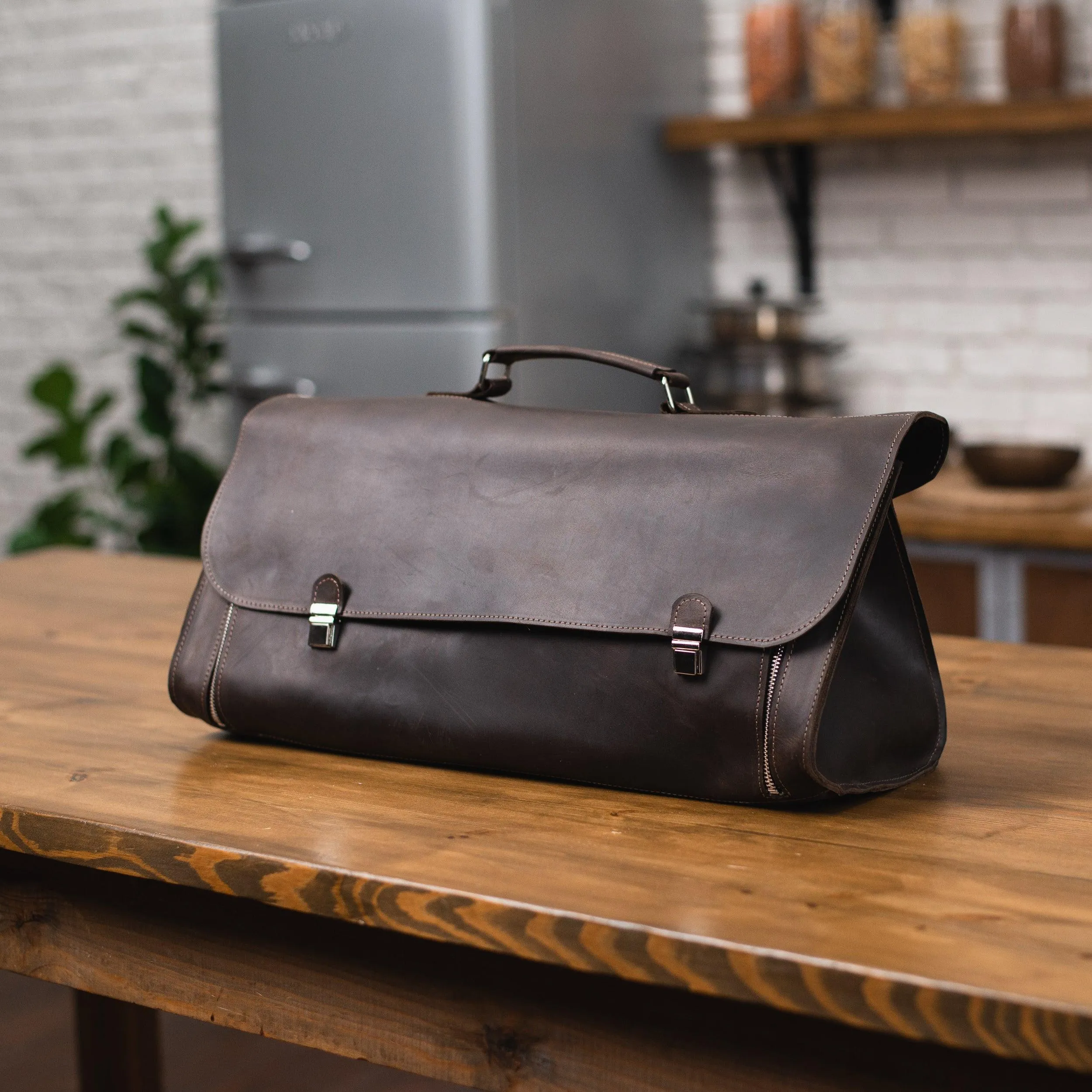 Leather BBQ Tool Bag