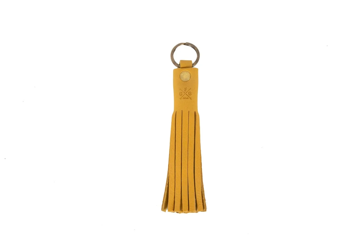 LEATHER TASSEL KEY CHAIN