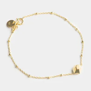 Little Desire - bracelet - sterling silver 925 - gold plated