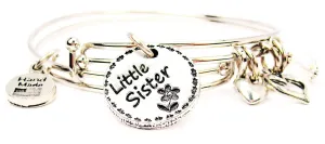 Little Sister Circle Expandable Bangle Bracelet Set