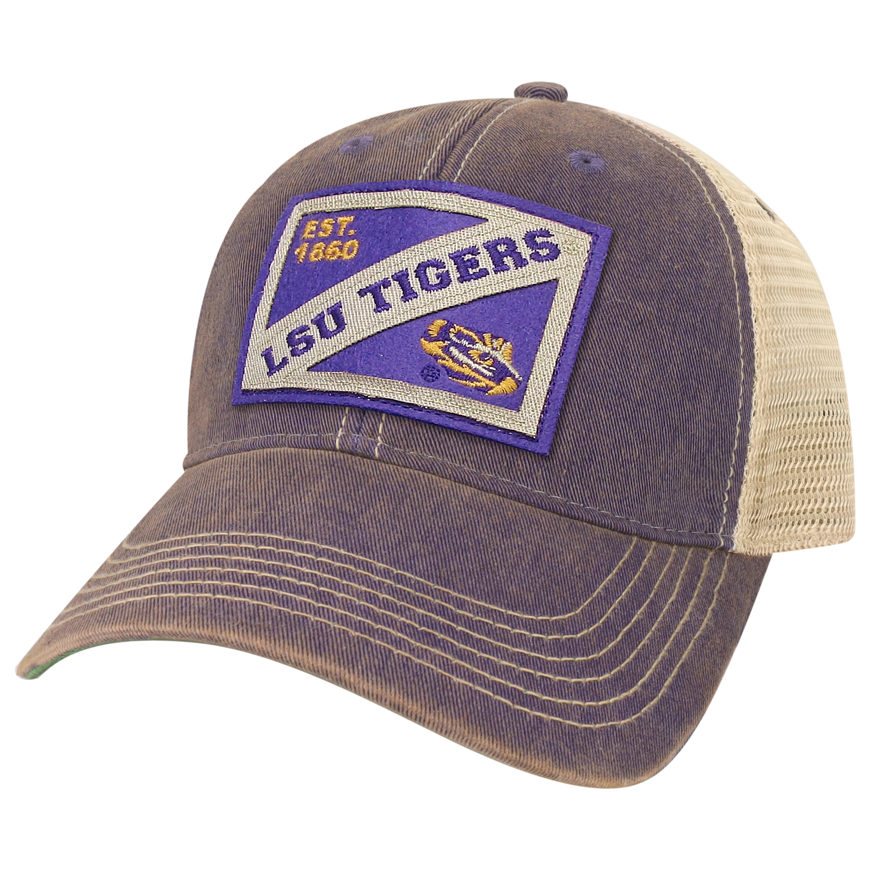 LSU Tigers OFA Purple Old Favorite Adjustable Trucker Hat