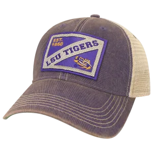 LSU Tigers OFA Purple Old Favorite Adjustable Trucker Hat